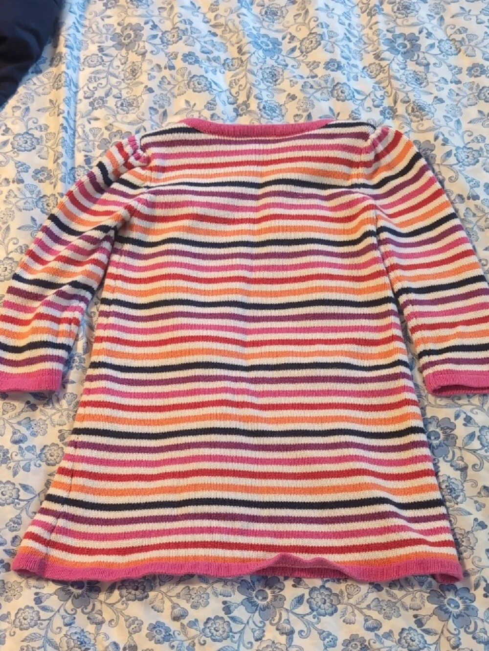 Gymboree Pink Striped Baby Sweater